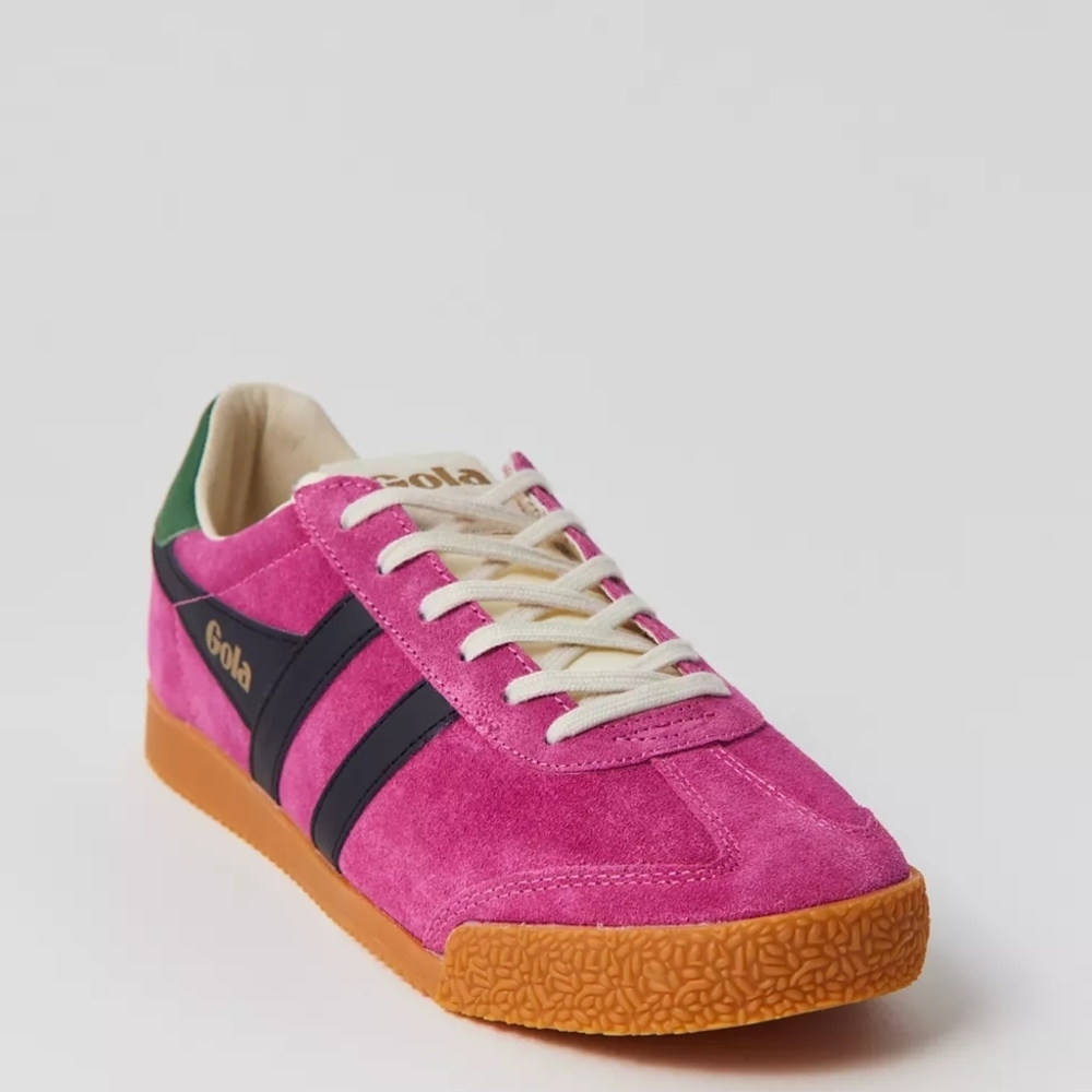 Gola Pink Suede Sneakers - Picture 2 of 4